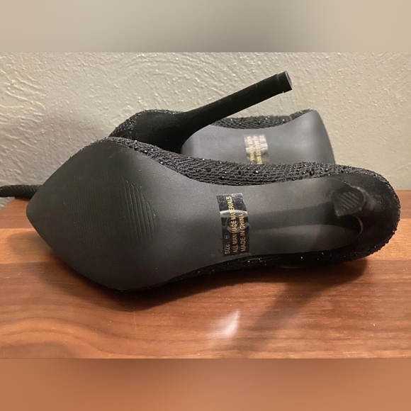 Qupid Rhinestone Sock Boots Sz 6 - Picture 4 of 4